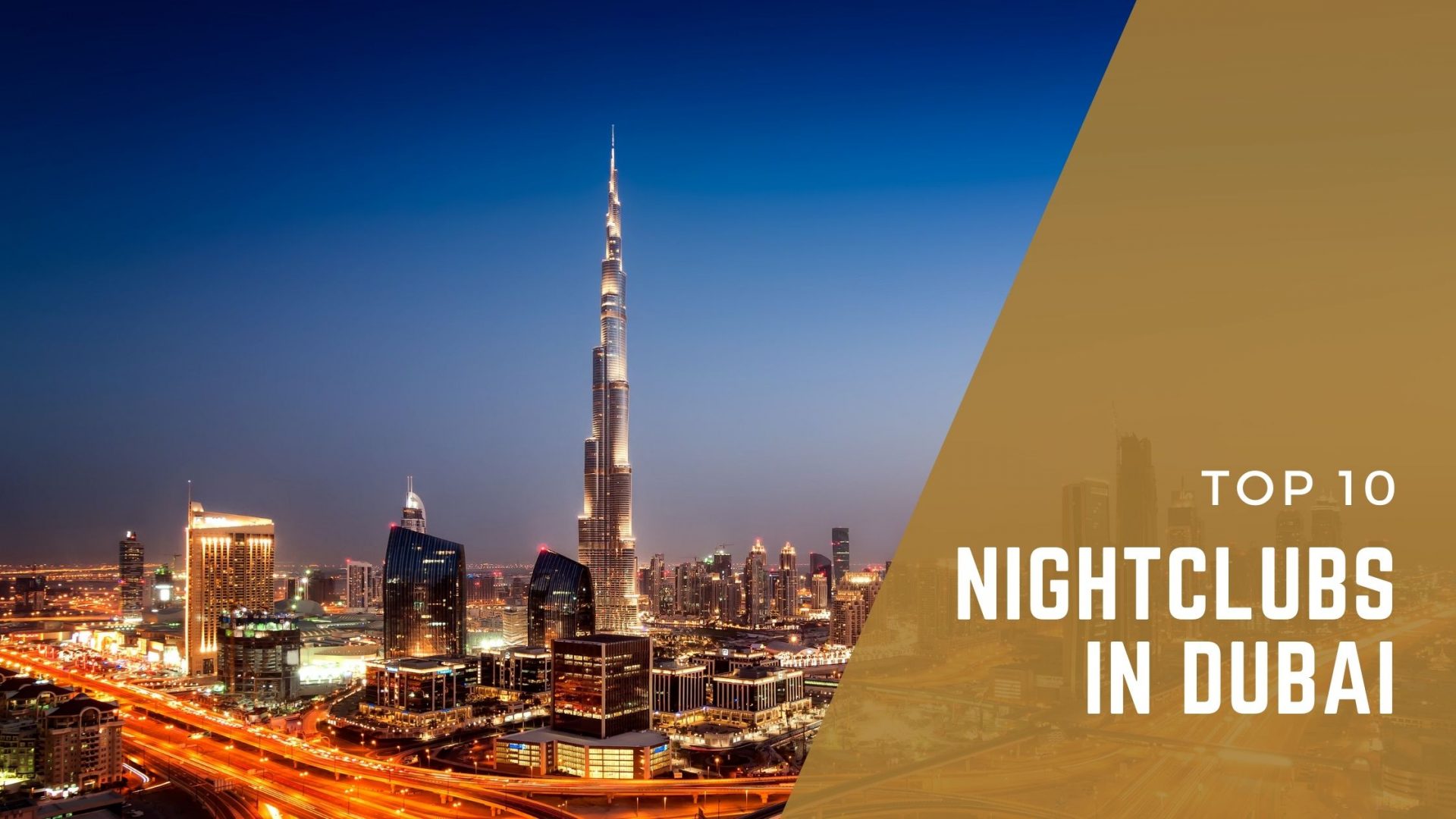 Top 10 Nightclubs in Dubai