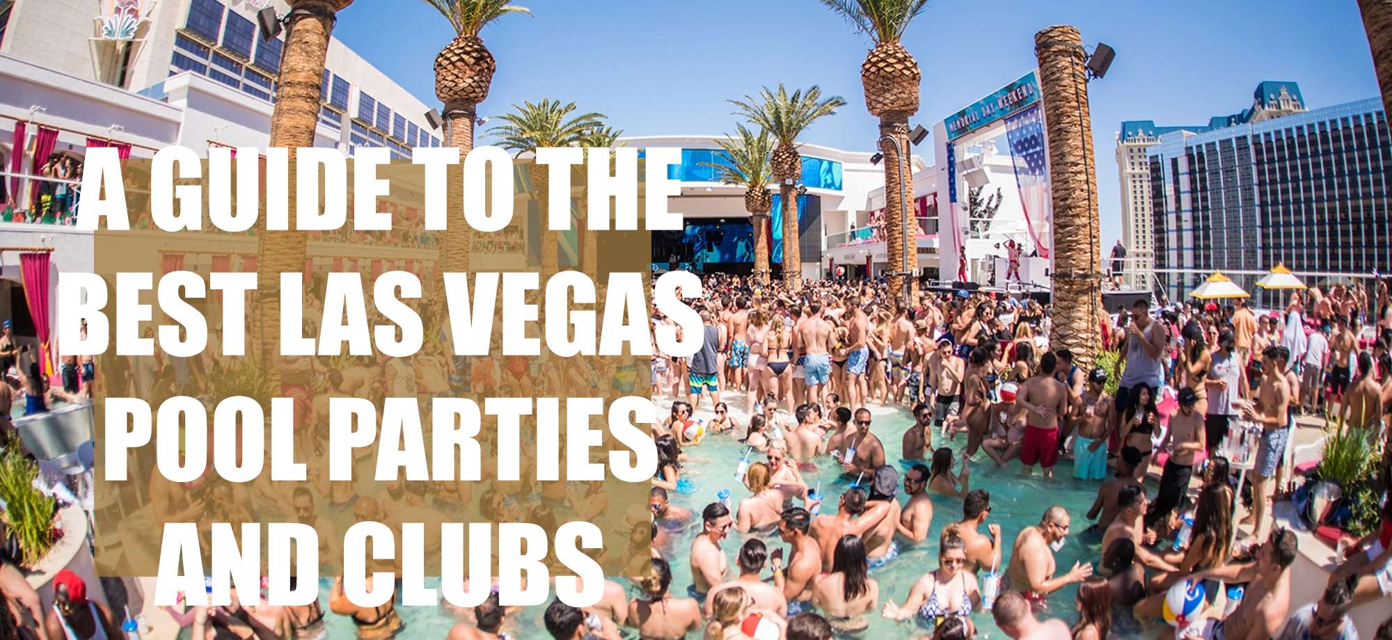 Best Las Vegas Pool Parties and Clubs - Club Bookers