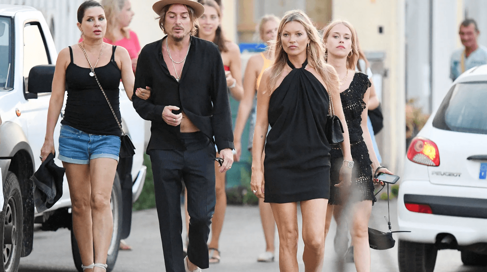 Celebrities Spotted At Saint Tropez