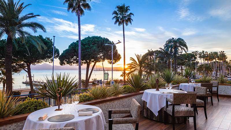 Dining in Cannes